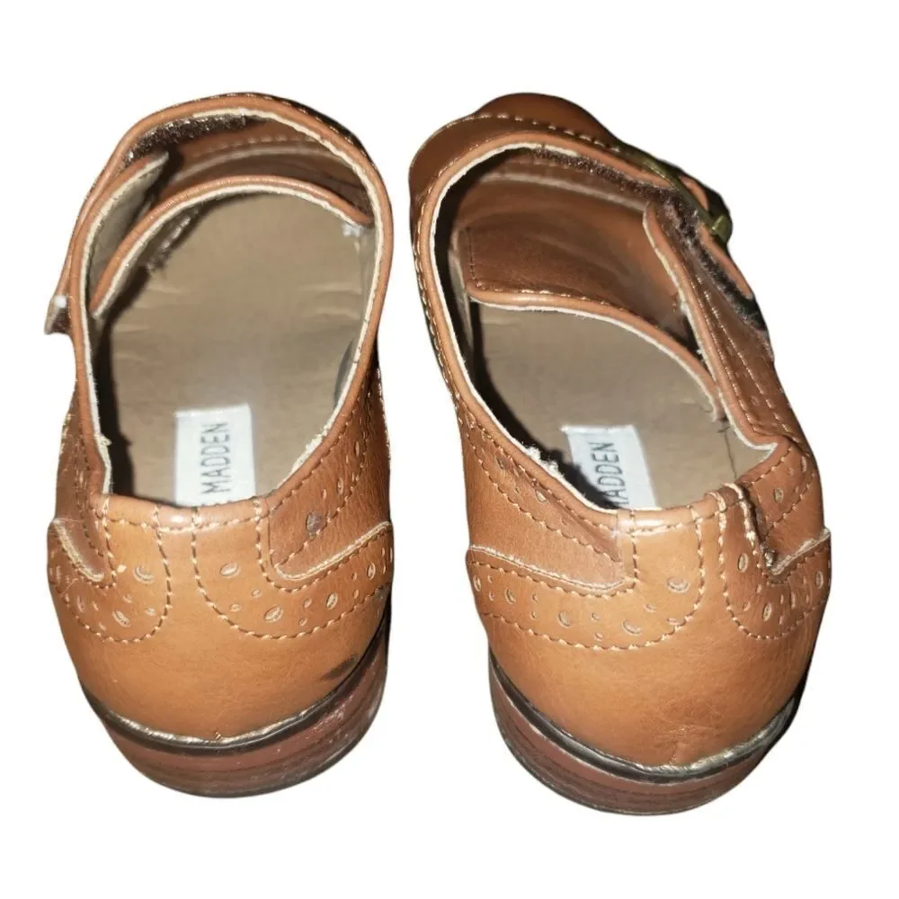 Steve Madden Toddler Oxfords Cap Toe Single Strap Style Bradley 12